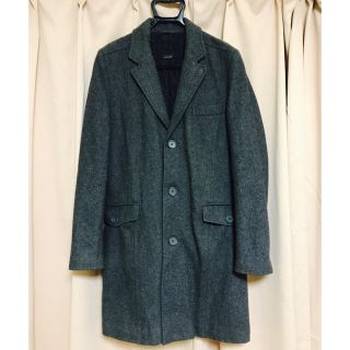 ザラ(ZARA)のメンズロングコート(チェスターコート)