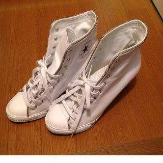 コンバース(CONVERSE)のコンバース 白スニーカー(スニーカー)