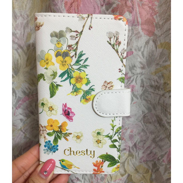 Chesty(チェスティ)のChesty スマホケース ハンドメイドのスマホケース/アクセサリー(スマホケース)の商品写真