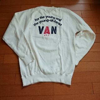 VAN  JAC  トレーナー　ホワイト　新品未使用