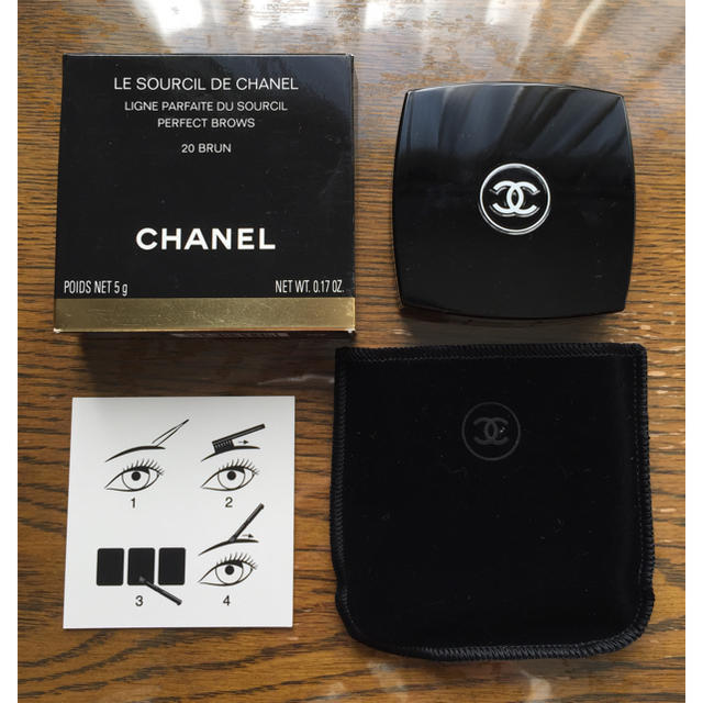 CHANEL(シャネル)のシャネル le sourcil de Chanel (アイブロウ)20 brun コスメ/美容のベースメイク/化粧品(パウダーアイブロウ)の商品写真