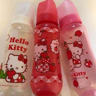 ハローキティ(ハローキティ)のキティちゃん 哺乳瓶 250ml(哺乳ビン)