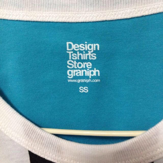 Design Tshirts Store graniph(グラニフ)のストライプTシャツ レディースのトップス(Tシャツ(半袖/袖なし))の商品写真