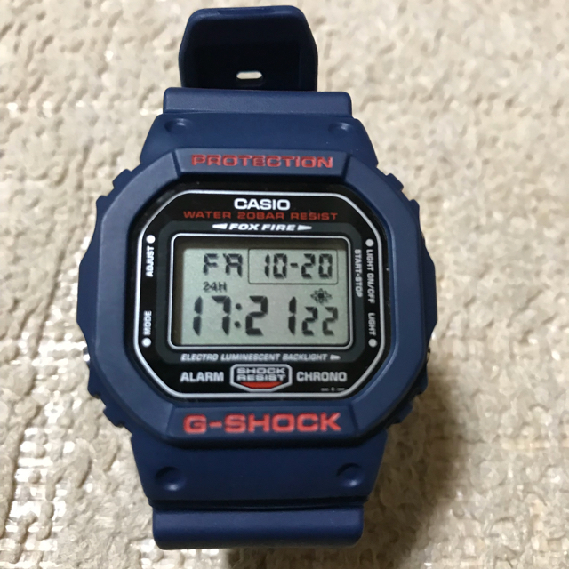 CASIO - 【入手困難‼︎‼︎早い者勝ち‼︎】G-SHOCK DW 5600BD ネイビー ...