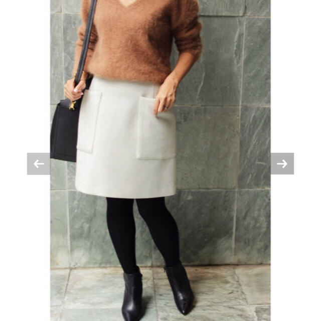 IENA(イエナ)のIENA♢美品台形スカート レディースのスカート(ひざ丈スカート)の商品写真