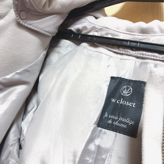 w closet(ダブルクローゼット)のファー コート レディースのジャケット/アウター(毛皮/ファーコート)の商品写真