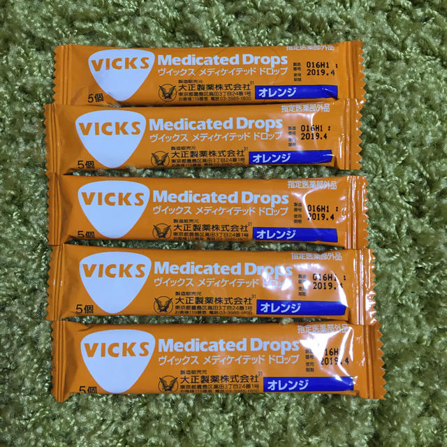 のどあめ VICKS ポイント消費 食品/飲料/酒の食品(その他)の商品写真