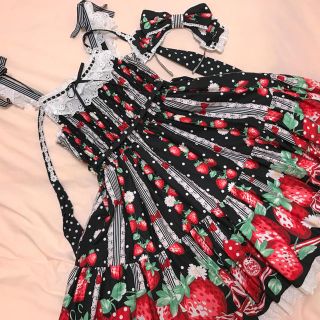Angelic Pretty - Angelic Pretty * 摘みたていちごの通販 by ふー