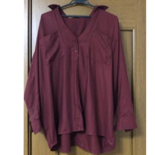 ヘザー(heather)の新品！ヘザー襟抜きシャツ(Tシャツ(長袖/七分))