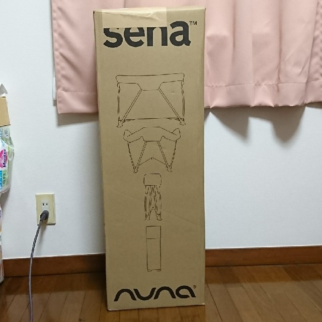 nuna(ヌナ)のnuna トラベルコット sena (ナイト) キッズ/ベビー/マタニティの寝具/家具(ベビーベッド)の商品写真