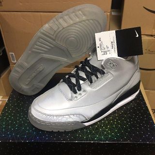 ナイキ(NIKE)のNIKE AIR JORDAN 5LAB3 26.5cm シルバー リフレクター(スニーカー)