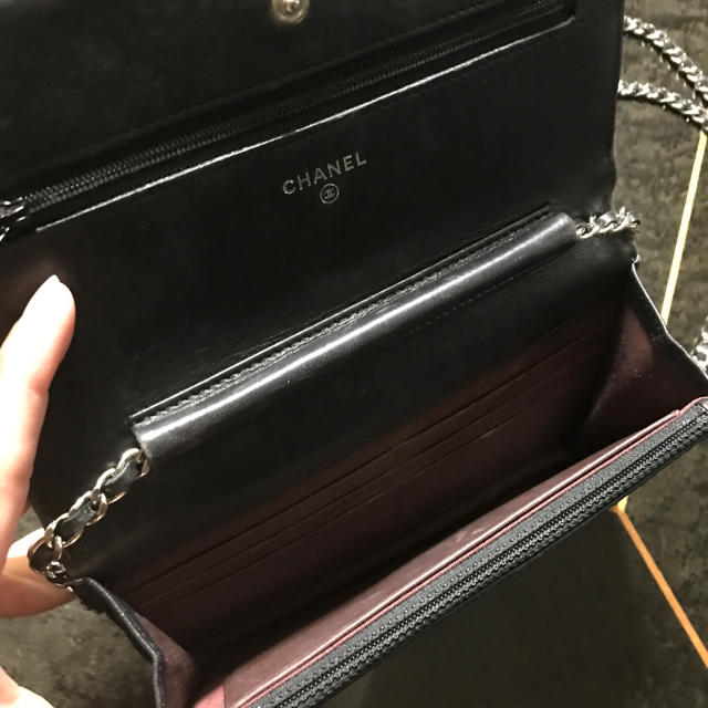 CHANEL(シャネル)の正規品♡CHANELチェーンウォレット♡ブラック メンズのファッション小物(ウォレットチェーン)の商品写真