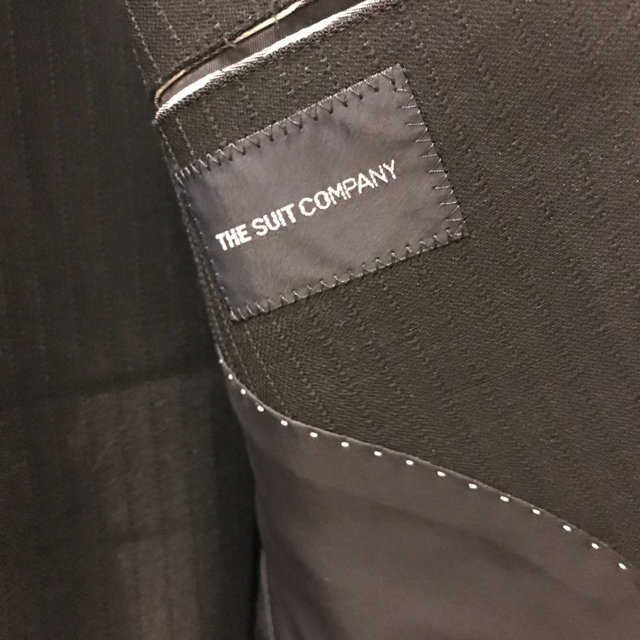THE SUIT COMPANY(スーツカンパニー)のガシラめばる様専用 スーツカンパニーストライプスーツ メンズのスーツ(セットアップ)の商品写真