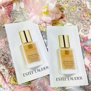 エスティローダー(Estee Lauder)の新品未使用♡#36サンド エスティローダー ダブルウェアサンプル 2個(ファンデーション)