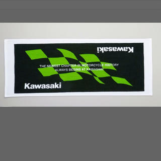 Kawasaki フェイスタオル（送料無料）(タオル/バス用品)