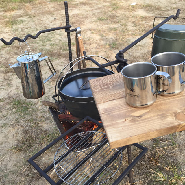 ☆Woodコーヒーテーブル付き焚き火ハンガー☆ - www.beher.com