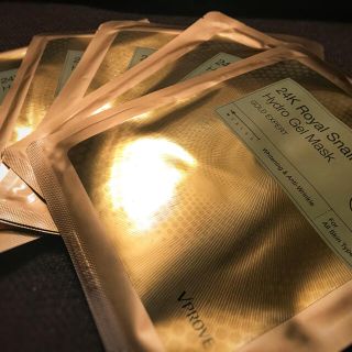 ザセム(the saem)の【かず様専用】VPROVE 24金 ロイヤルスネイルハイドロゲルマスク5枚セット(パック/フェイスマスク)