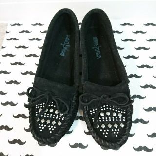 ミネトンカ(Minnetonka)のMINNETONKA シルバースタッズ(スリッポン/モカシン)