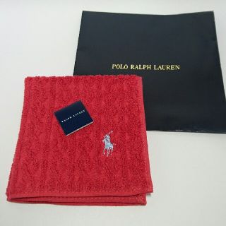 ポロラルフローレン(POLO RALPH LAUREN)のポロ ラルフローレン  タオルハンカチ(ハンカチ)