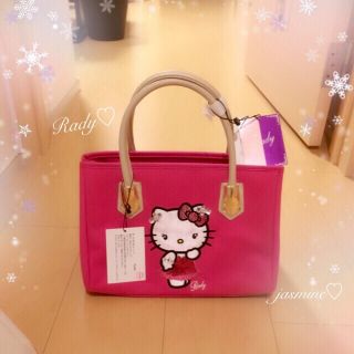 レディー(Rady)のRady✧*。可愛い＊ビジュー付きHello Kittyトートバッグ♡ダチュラ(その他)