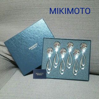 ミキモト(MIKIMOTO)のシド様専用 ﾐｷﾓﾄ ﾃｨｰｽﾌﾟｰﾝ 未使用(カトラリー/箸)