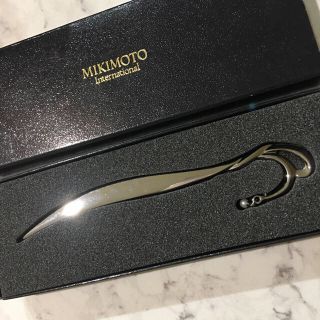 ミキモト(MIKIMOTO)のMIKIMOTO ミキモト 本真珠付きブックマーク&ペーパーナイフパール 未使用(その他)