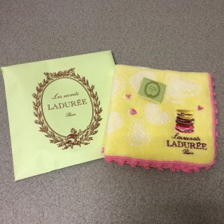 ラデュレ(LADUREE)のLADUREE ラデュレ ハンドタオル ハンカチ(ハンカチ)