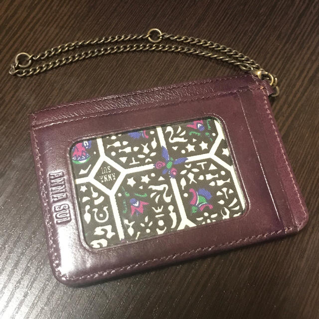 ANNA SUI(アナスイ)のアナスイ カードケース ANNA SUI 定期入れ カード入れ 名刺入れ レディースのファッション小物(名刺入れ/定期入れ)の商品写真