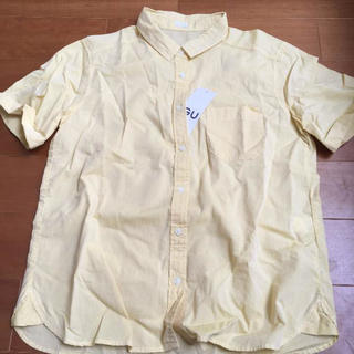 ジーユー(GU)のGUロールアップシャツ(シャツ/ブラウス(半袖/袖なし))