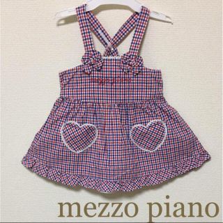 メゾピアノ(mezzo piano)の美品！メゾピアノ☆後ろ姿も可愛いワンピース☆シャーリーテンプル ジルスチュアート(ワンピース)