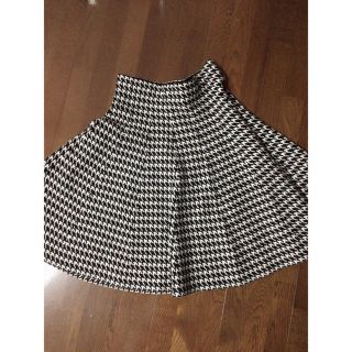 シークレットハニー(Secret Honey)の新品♡シークレットハニー by honey bunch♡千鳥柄スカート(ひざ丈スカート)