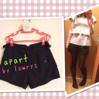 アパートバイローリーズ(apart by lowrys)の送料込み♡ショートパンツ♡アパートバイ(ショートパンツ)