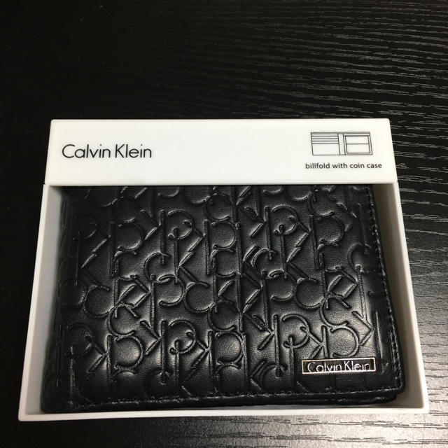 Calvin Klein(カルバンクライン)のCALVIN KLEIN 財布折りたたみ式 中古 メンズのファッション小物(折り財布)の商品写真
