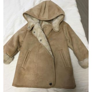 ザラキッズ(ZARA KIDS)のZARA kids フェイクムートン 104 たったん様(コート)