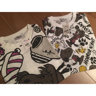 スヌーピー(SNOOPY)のUSJ スヌーピー ハロウィン Tシャツ グッズ(キャラクターグッズ)