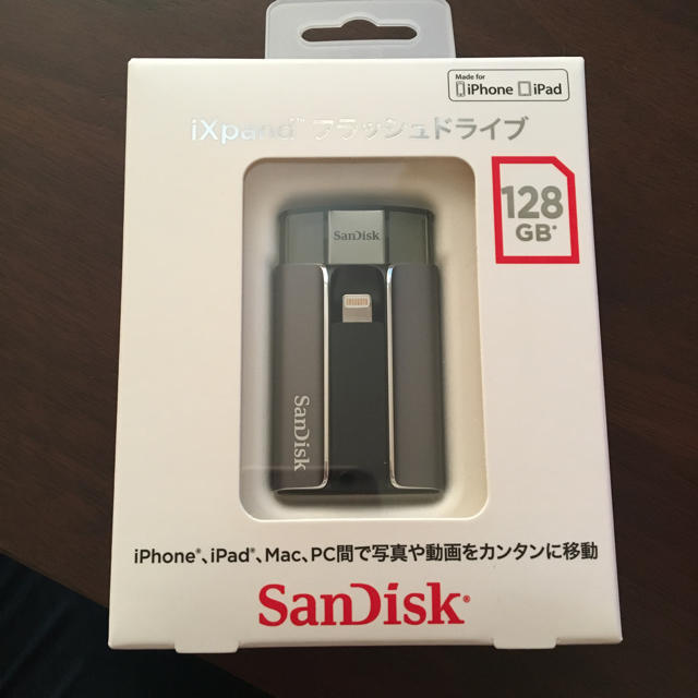 SanDisk フラッシュドライブ 128GB