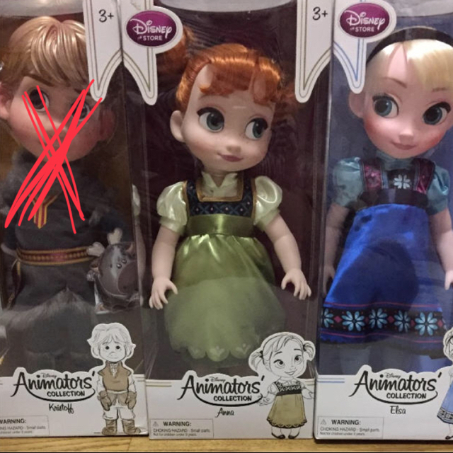 Disney(ディズニー)のアニメータードール アナ雪 値下げ！ キッズ/ベビー/マタニティのおもちゃ(ぬいぐるみ/人形)の商品写真