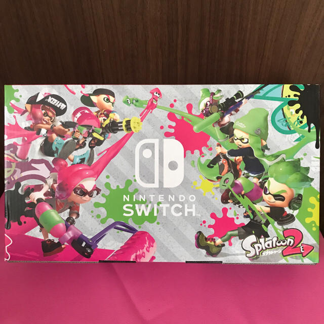 Nintendo Switch(ニンテンドースイッチ)の新品  任天堂 switch  スプラトゥーン2セット ニンテンドー スイッチ エンタメ/ホビーのゲームソフト/ゲーム機本体(家庭用ゲーム機本体)の商品写真