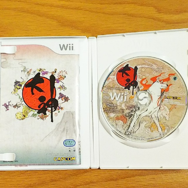 Wii(ウィー)の大神 Wii（送料込） エンタメ/ホビーのゲームソフト/ゲーム機本体(家庭用ゲームソフト)の商品写真