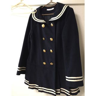 セーラー服ぽいコート 背中にかわいいリボン付き(その他)