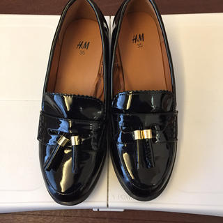 エイチアンドエム(H&M)のローファー22cm35 H&M 卒業式 入学式(ローファー/革靴)