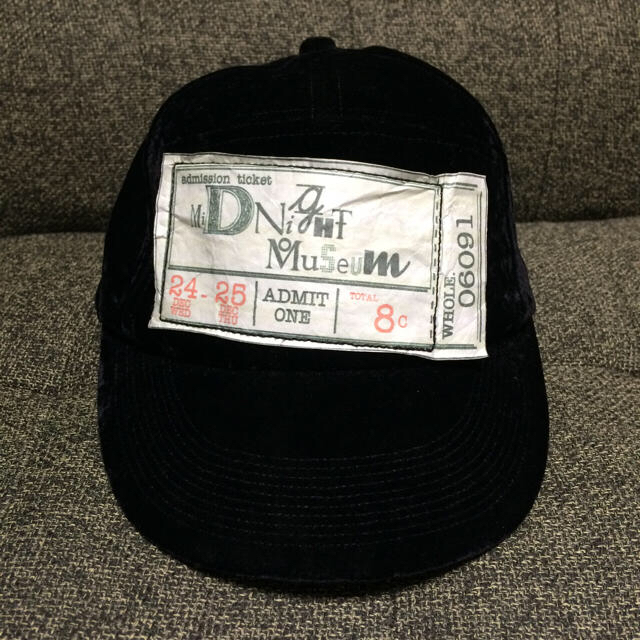 カオリノモリ(カオリノモリ)のベロア キャップ 蓄光 レディースの帽子(キャップ)の商品写真