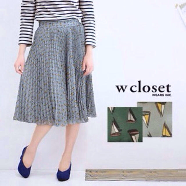 w closet(ダブルクローゼット)のiku。様 専用＊ レディースのスカート(ひざ丈スカート)の商品写真