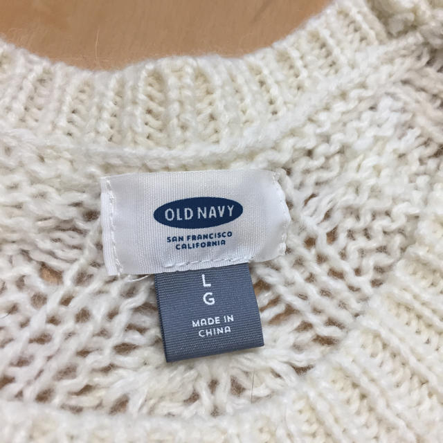 Old Navy(オールドネイビー)のold navy 白 セーター レディースのトップス(ニット/セーター)の商品写真