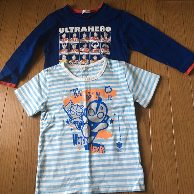 BANDAI(バンダイ)のウルトラマン ロングシャツ＆Tシャツ キッズ/ベビー/マタニティのキッズ服男の子用(90cm~)(Tシャツ/カットソー)の商品写真