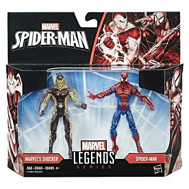 マーベル レジェンド 3 75フィギュア スパイダーマン ショッカー2パックの通販 By Abc Toys ラクマ