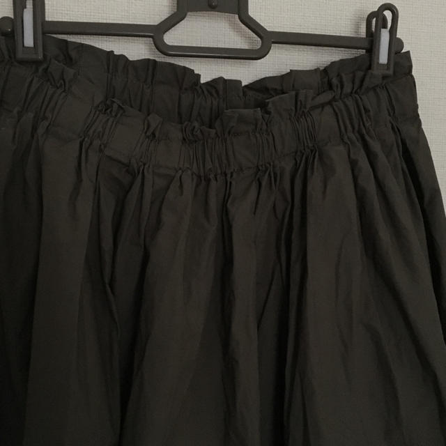 MUJI (無印良品)(ムジルシリョウヒン)の無印良品 ギャザースカート レディースのスカート(ひざ丈スカート)の商品写真
