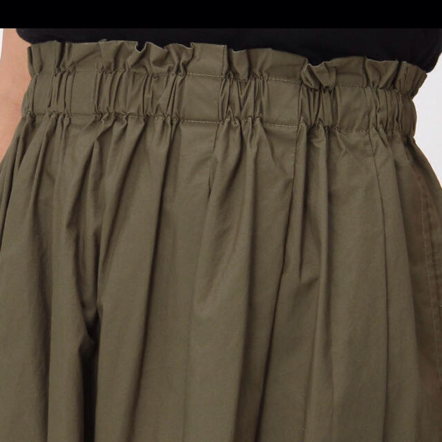 MUJI (無印良品)(ムジルシリョウヒン)の無印良品 ギャザースカート レディースのスカート(ひざ丈スカート)の商品写真