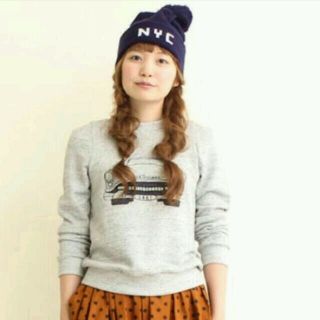 ドットアンドストライプスチャイルドウーマン(Dot&Stripes CHILDWOMAN)のスウェット♡gray(トレーナー/スウェット)