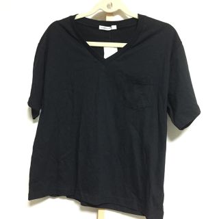 ウィゴー(WEGO)のWEGO Tシャツ 未使用 黒 L 半袖 マウジー ロデオ ベイフロー GU(Tシャツ(半袖/袖なし))